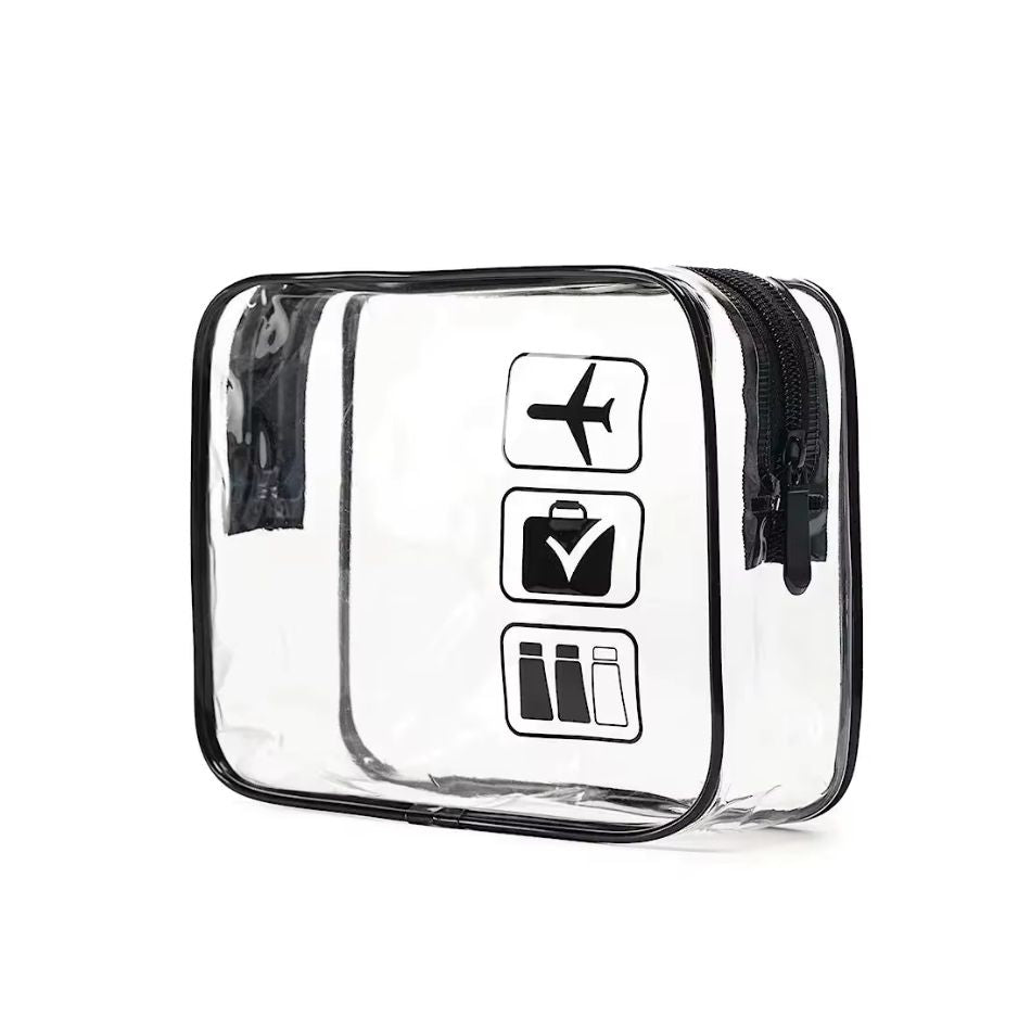 Trousses de toilette de voyage – dont versions transparentes